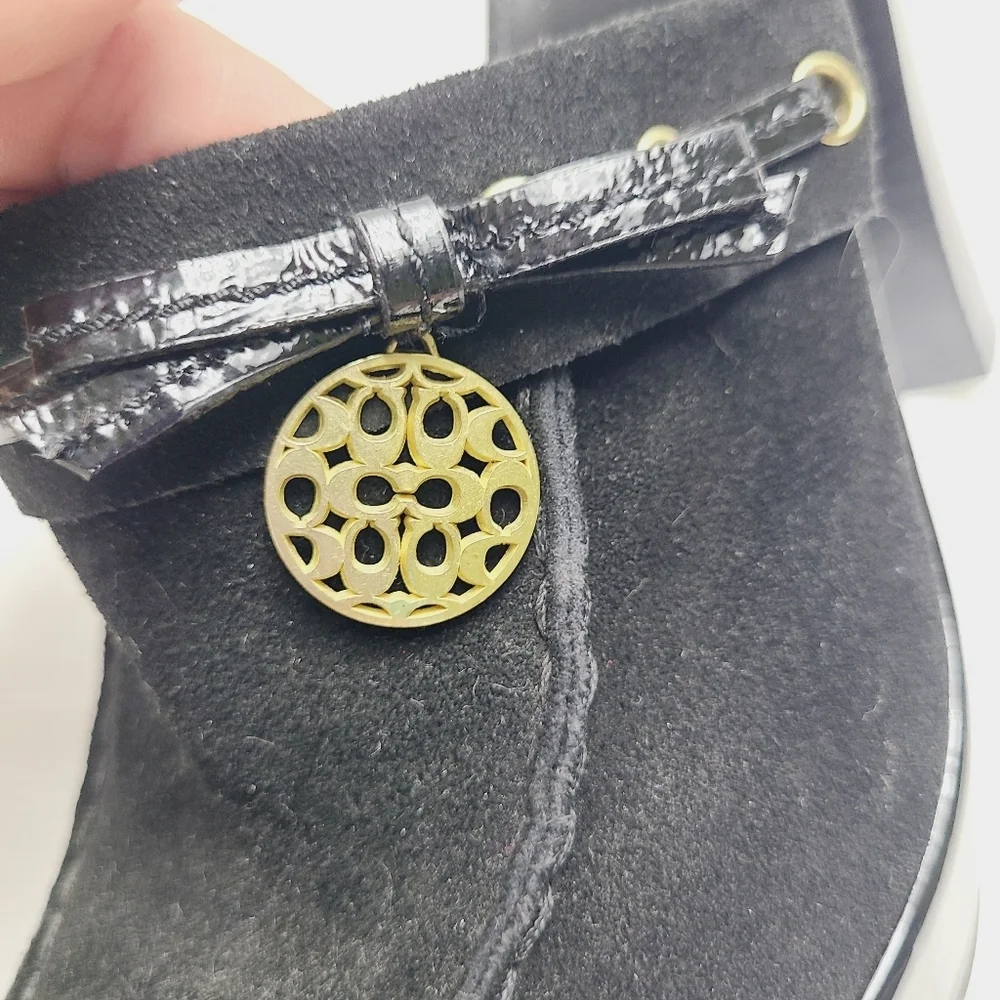 COACH jodey mules slipe-on Heels